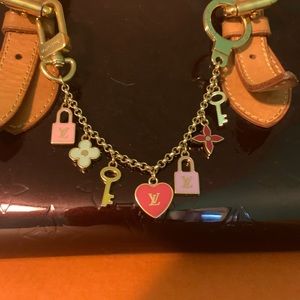 Lv bag charm